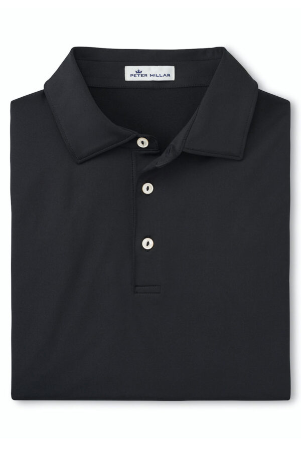 Peter Millar Men's Solid Performance Polo - Self Collar